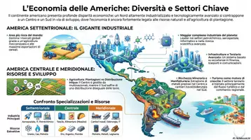 anteprima - Materiale di supporto/inclusione - infografica economia america - Pagina di copertina