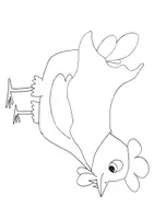 Vorschau - Mal- und Bastelvorlagen - Monster Hühner Halloween Grundschule Malvorlage Klassen 1-4 - Seite 2