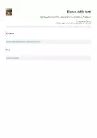 anteprima - Materiale di supporto/inclusione - POPOLAZIONI, CITTA', RELIGIONI IN AMERICA- TABELLA - Pagina 1