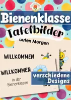 Vorschau - Präsentationen/Tafelbilder - Bienenklasse - Tafelbilder (Klassentier) - Deckblatt