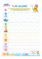 anteprima - Opere didattiche / Libri di testo - Missione Corsivo 1- Le Onde Magiche - Pagina 3