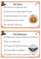 Vorschau - Anderer Materialtyp - Abschreibkartei Halloween Deutsch Kl. 2 - Seite 2