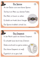Vorschau - Anderer Materialtyp - Abschreibkartei Halloween Deutsch Kl. 2 - Seite 3