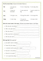 Vorschau - Arbeitsblätter - That's Me! (reading practice & (to) be) - Seite 3