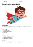 Vorschau - Stundenentwürfe - Kreatives Schreiben Klasse 3 – Ein Tag als Superheld | Schreibaufgaben mit Hilfen & Beispielen - Seite 3