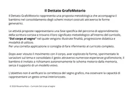 anteprima - Esercizi - QUADERNO DEL DETTATO GRAFOMOTORIO - Pagina 1