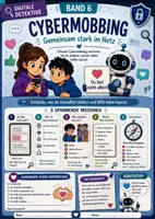 Vorschau - Stundenentwürfe - Künstliche Intelligenz Digitale Detektive Band 6 KI Cybermobbing Gemeinsam stark im Netz Jg. 3-5 - Deckblatt