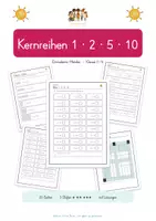 Vorschau - Arbeitsblätter - XXL Materialpaket - Einmaleins - Seite 1