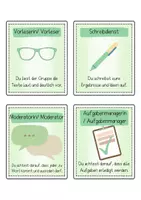 Vorschau - Aufgabenkarten - Rollenkarten Gruppenarbeit - Seite 3