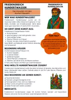 Vorschau - Arbeitsblätter - Infoblatt Keith Haring, Pablo Picasso, usw. (Künstlermappe) - Seite 3