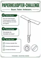 Vorschau - Stundenentwürfe - Alle Technik-Challenges: Wachsendes Paket für Klasse 5-9 - Deckblatt