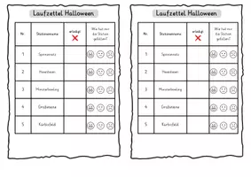 Vorschau - Stationenlernen - Halloween Stationen - Seite 3