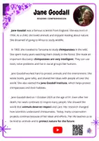 Vista previa - Unidades / Secuencias / Situaciones de Aprendizaje - Women Who Inspire: 5 Stories That Changed the Worlds RESOURCE PACK - página 1