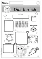 Vorschau - Arbeitsblätter - Eulenklasse Heft Einschulung Eule Schulanfang - Seite 2