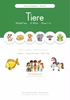 Vorschau - Arbeitsblätter - DaZ Grundwortschatz - Tiere - Seite 1