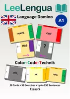 Vista previa - Juegos / Gamificación - To Have Got - Juego de Dominó 🧩 Estructura de Oraciones (Inglés 5.º / 6.º de Primaria) - Portada