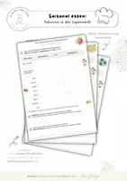 Vorschau - Arbeitsblätter - Nachhaltiger Konsum – Unterrichtssequenz zu Regionalität, Saisonalität & Lebensmittelherkunft (BNE) - Seite 1