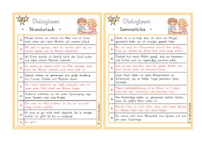 Vorschau - Aufgabenkarten - Sommer Dialoglesen – Leseförderung Klasse 2 | 3-fach differenziert - Seite 3