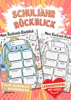 Vorschau - Arbeitsblätter - Mein Schuljahr Rückblick - Deckblatt