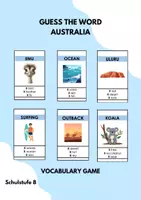 Vorschau - Spiele - AUSTRALIA Guess The Word / Don't Say It - Deckblatt