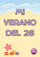 Vista previa - Hojas de trabajo - MI VERANO del 26 - Portada