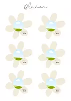 Vorschau - Poster - Geburtstagskalender Pflanze / Blume "gemeinsam wachsen" - Seite 1