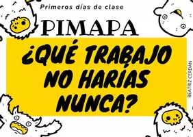 Vista previa - Tarjetas / Manipulativos - PIMAPA | Tarjetas para Dinámica cooperativa para los primeros días de clase | Tutoría y cohesión de grupo. - Portada
