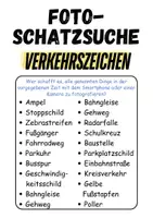 Vorschau - Spiele - Foto-Schatzsuche: Verkehrsschilder / Verkehrszeichen - DaZ/DaF / Deutsch (Klassenspiel) - Seite 1