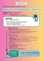 Vorschau - Arbeitsblätter - Gefühle im Umgang mit Technik – Teil 9 - Seite 1