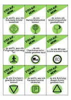 Vorschau - Spiele - Steh auf wenn... Verkehrsschilder / Verkehrszeichen - DaZ/DaF / Deutsch (Bewegungsspiel) - Seite 3