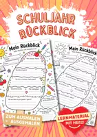 Vorschau - Mal- und Bastelvorlagen - Schuljahr Rückblick Klasse 2 - Deckblatt