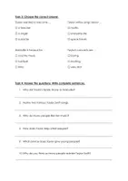 Vorschau - Arbeitsblätter - Taylor Swift Reading Comprehension (Music, Genre, Concerts, ...) - Seite 3