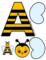Vista previa - Hojas de trabajo - Letras artísticas de la A-Z - página 3
