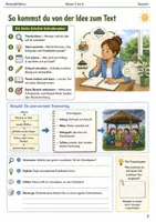 Vorschau - Arbeitsblätter - Deutsch Schreibtraining Sommerferien Arbeitsheft Klasse 5 bis 6 Schreiben üben mit Elternunterstützung ohne Druck - Seite 2