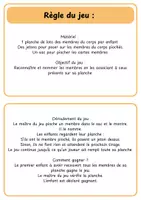Aperçu - Jeux - Loto des membres du corps - Maternelle - Page 3
