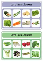 Aperçu - Jeux - Loto des légumes - Maternelle - Page 2