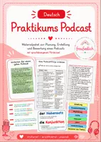Vorschau - Unterrichtsreihen - Praktikums Podcast - Nachbereitung Praktikum - Deckblatt
