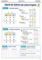 Vorschau - Arbeitsblätter - Schriftlich rechnen Arbeitsheft 5 bis 6 - Seite 2