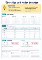 Vorschau - Arbeitsblätter - Schriftlich multiplizieren Klasse 5 bis 6 - Seite 3