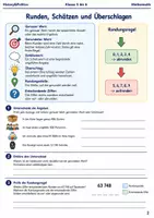 Vorschau - Arbeitsblätter - Runden und Schätzen Arbeitsheft 5 bis 6 - Seite 1
