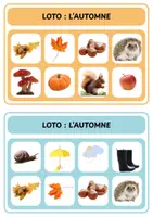 Aperçu - Jeux - Loto - L’automne - Page 1