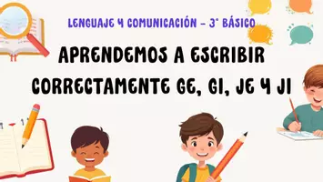 Vista previa - Hojas de trabajo - Aprendamos a diferenciar ge- gi- je- ji - Portada