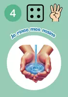 Aperçu - Affichage - Affiche -Étapes lavage des mains - Page 3
