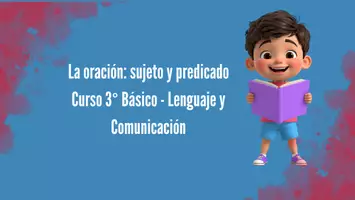 Vista previa - Unidades / Secuencias / Situaciones de Aprendizaje - La oración: Sujeto y predicado. - Portada