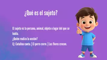 Vista previa - Unidades / Secuencias / Situaciones de Aprendizaje - La oración: Sujeto y predicado. - página 2