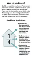 Vorschau - Arbeitsblätter - Brüche Hälfte und Viertel Arbeitsheft PLUS Lernposter - Seite 2