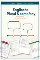 Vorschau - Arbeitsblätter - Englisch Klasse 5: Plural & some/any Vertretungsstunde - Deckblatt
