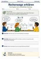 Vorschau - Arbeitsblätter - Mathe Sommertraining Mediumbundle Klasse 5 bis 6 - Seite 1
