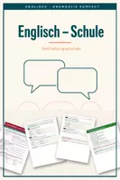 Vorschau - Arbeitsblätter - Vertretungsstunde Englisch Klasse 5 – Schule - Deckblatt