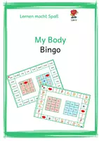 Vorschau - Spiele - My Body: Bingo - Deckblatt
